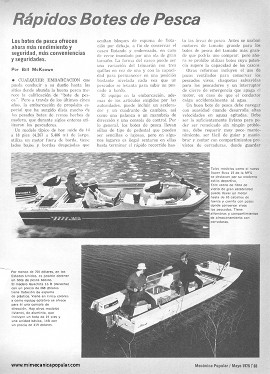 Rápidos Botes de Pesca - Mayo 1975