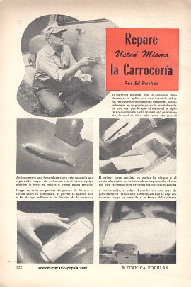 Repare Usted Mismo la Carrocería - Mayo 1953