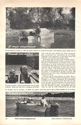 Nos Fuimos de Vacaciones en un Bote - Julio 1957