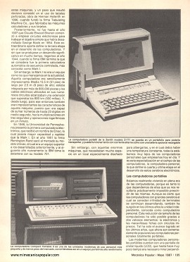 Viviendo con computadoras - Mayo 1987