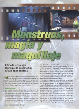 MP en el cine - Monstruos, magia y maquillaje - Enero 2002