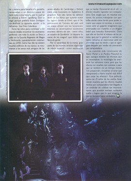 MP en el cine - Monstruos, magia y maquillaje - Enero 2002