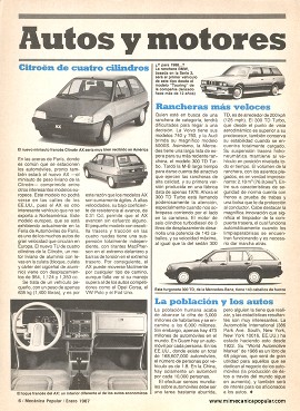 Autos y motores - Enero 1987
