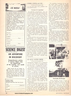 Cómo Cepillar en un Torno -metal - Febrero 1970