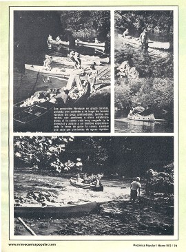Iníciese en los Placeres de la Pesca y la Navegación - Marzo 1972