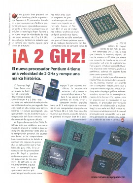 Intel Pentium 4 ¡A 2 GHz! - Noviembre 2001
