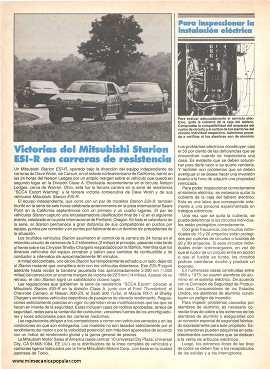 Victorias del Mitsubishi Starion ESI-R en carreras de resistencia - Enero 1987