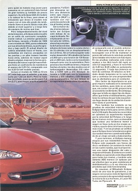 El Mitsubishi Eclipse de 1995 - Noviembre 1994