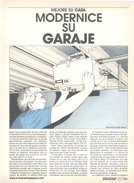 Modernice su garaje -operador motriz - Enero 1990