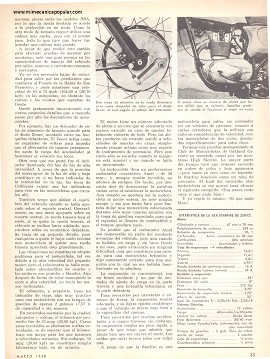 MP Prueba la Motocicleta BSA Starfire de 250cc - Marzo 1968
