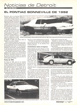 Noticias de Detroit - Noviembre 1989