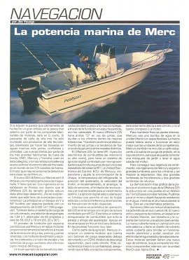 Navegación: La potencia marina de Mercury - Diciembre 1993