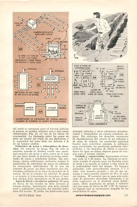 Sistema de Albañal para Áreas Rurales - Octubre 1954