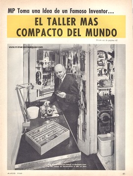 El taller más compacto del mundo - Marzo 1968