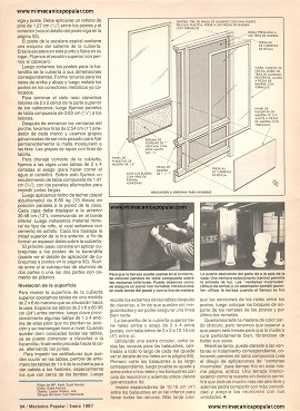 Terraza de dos pisos - Enero 1987