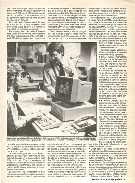 La IBM PC Sistema 2 - Julio 1987