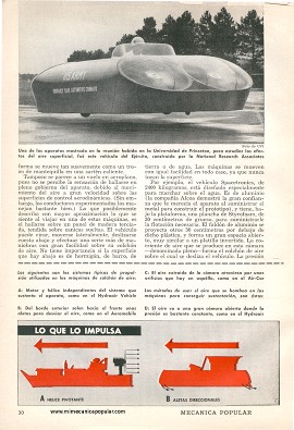Un redactor de MP prueba el auto aéreo - Agosto 1960