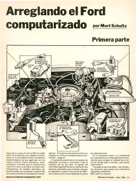 Arreglando el Ford computarizado - Primera parte - Julio 1982