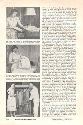 Consejos para las Mudanzas -Junio 1950