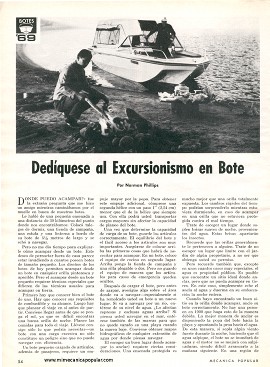 Dedíquese al Excursionismo en Bote - Junio 1969