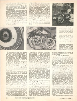 MP Prueba la Harley Davidson Peso Pluma M-50 - Febrero 1965