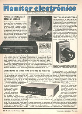 Monitor electrónico - Marzo 1986