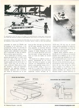 Remolcador para Buzos Fácil de Construir - Julio 1973