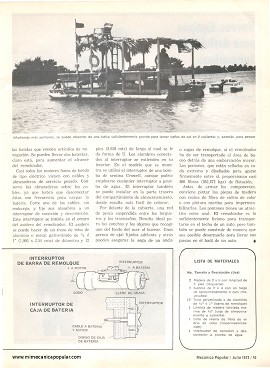 Remolcador para Buzos Fácil de Construir - Julio 1973