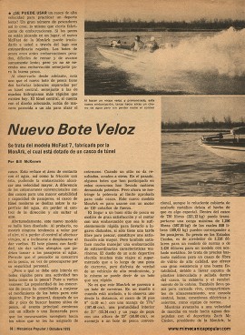 McFast 7 - Un Bote Veloz - Octubre 1975