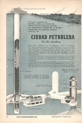 Ciudad Petrolera Bajo el Mar - Octubre 1951