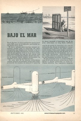 Ciudad Petrolera Bajo el Mar - Octubre 1951