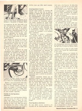 Lo que Debe Conocer Sobre los Amortiguadores - Diciembre 1975
