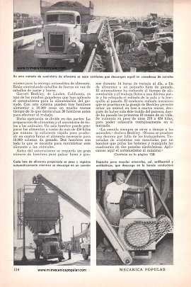 El Automatismo en la Ceba de Ganado - Julio 1958