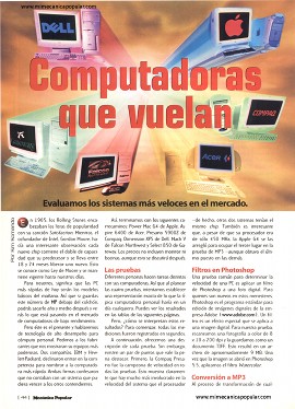 Computadoras que vuelan - Junio 2000
