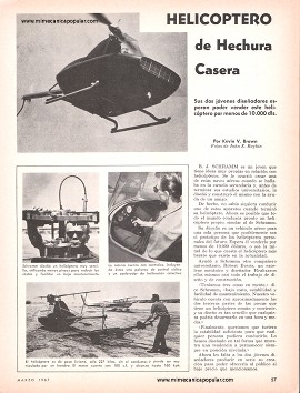 Helicóptero de Hechura Casera - Marzo 1967