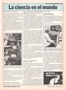 La ciencia en el mundo - Mayo 1981