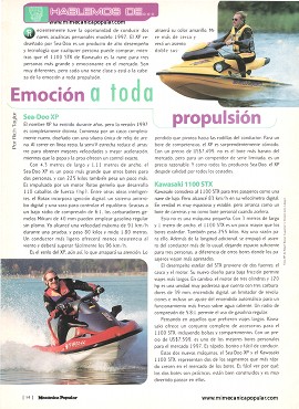 Naves Acuáticas Personales Modelo 1997 - Julio 1997
