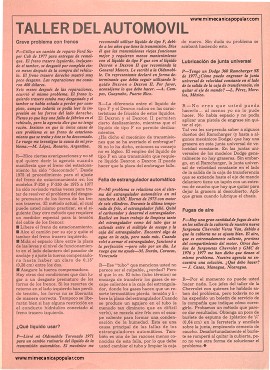 Clínica del Automóvil - Octubre 1978
