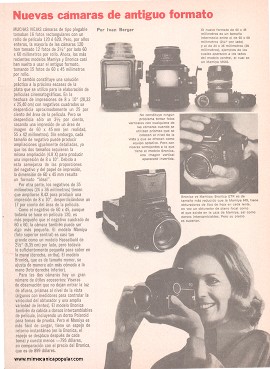 Nuevas cámaras de antiguo formato - Diciembre 1976