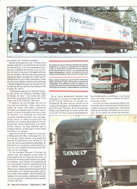 Camiones del futuro - Septiembre 1986