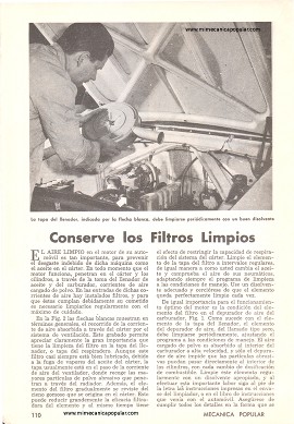 Conserve los Filtros Limpios - Octubre 1961