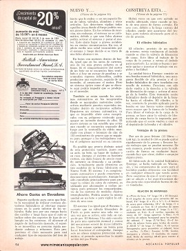 Construya esta Prensa Liviana para Trabajos Caseros y Comerciales - Febrero 1970