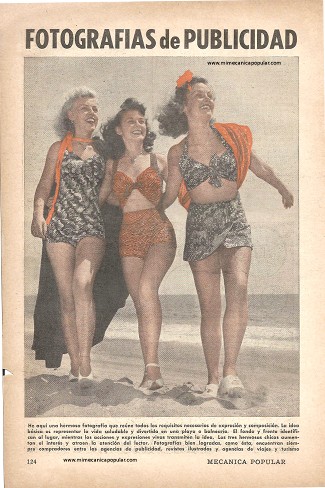 Fotografías de Publicidad - Noviembre 1948
