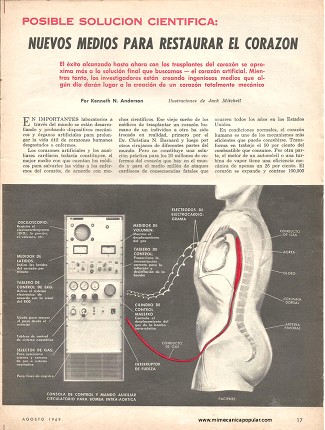 Nuevos medios para restaurar el corazón - Agosto 1969