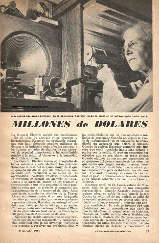 Ideas que Valen Millones de Dolares - Marzo 1952