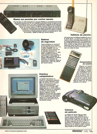 Lo Nuevo en Electrónica - Mayo 1989