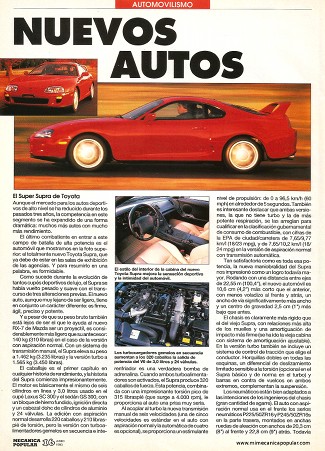 Nuevos Autos - Junio 1993