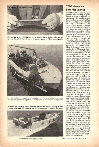 Piel Hidráulica Para Uso Marino - Mayo 1960