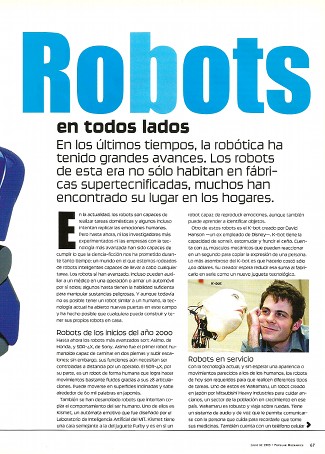Robots en todos lados - Julio 2003