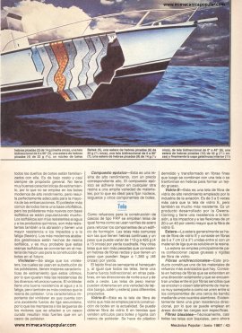 35 años de fibra de vidrio en los botes -Incluye un video -Junio 1987
